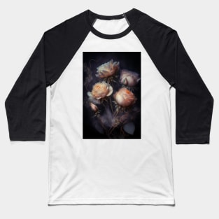 Iridescent pastel roses 10 Baseball T-Shirt